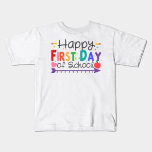 Welcome Back To School First Day Of School Students Teachers Kids T-Shirt